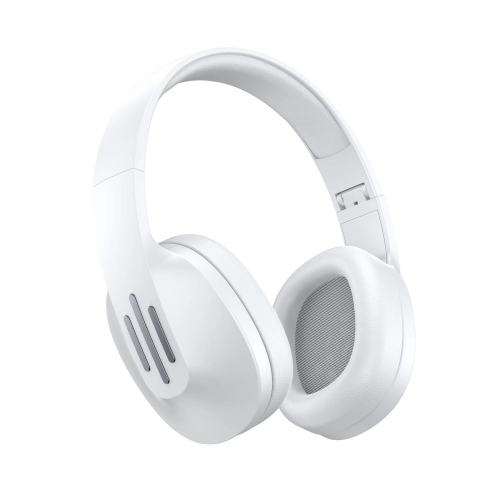 CELLY FLOWBEAT CUFFIE WIRELESS OVER-EAR CON MICROFONO MUSICA E CHIAMATE 7 ORE RI RIPRODUZIONE RICARICA USB-C CAVO INCLUSO BIANCO